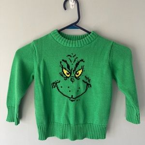 Dr. Seuss Grinch Sweater - size 4T